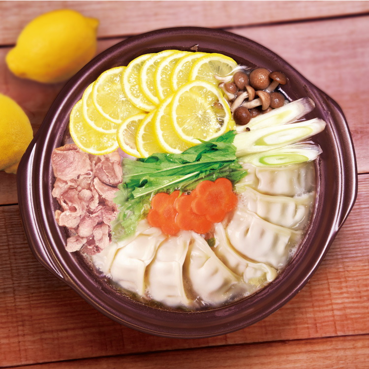 さっぱり塩レモン鍋